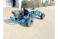 OFFROAD 9HP 270CC GO KART SINGLE SEAT ADULT BUGGY QUAD ATV SUSPENSION WET CLUTCH BLUE