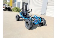 OFFROAD 9HP 270CC GO KART SINGLE SEAT ADULT BUGGY QUAD ATV SUSPENSION WET CLUTCH BLUE