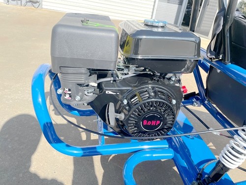 OFFROAD 9HP 270CC GO KART SINGLE SEAT ADULT BUGGY QUAD ATV SUSPENSION WET CLUTCH BLUE
