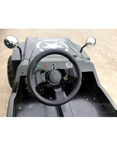 2017 150cc Mini Willy Jeep Replica 2WD Semi Auto Golf Cart Twin Seat Kids Adults
