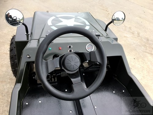 2017 150cc Mini Willy Jeep Replica 2WD Semi Auto Golf Cart Twin Seat Kids Adults
