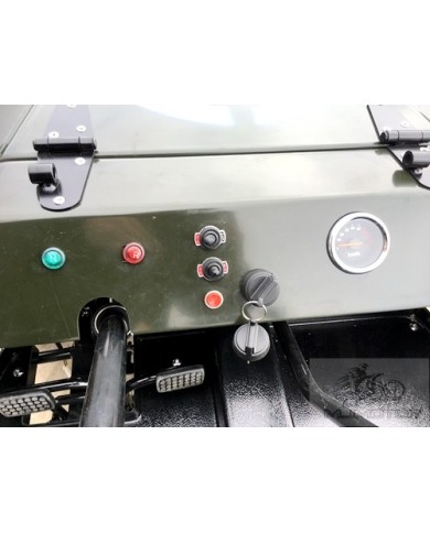 2017 150cc Mini Willy Jeep Replica 2WD Semi Auto Golf Cart Twin Seat Kids Adults