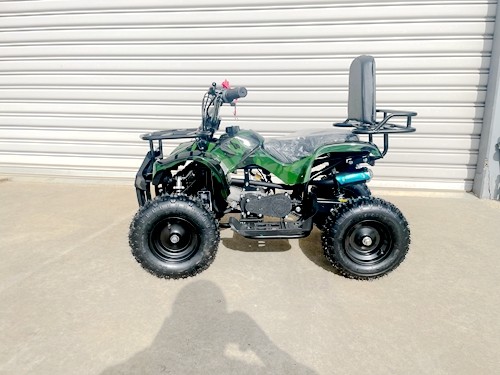 WILDFORCE49 49CC FARM QUAD BIKE ATV BUGGY KIDS 4 WHEELER HUASHENG 2-STROKE MJ MOTORGREEN