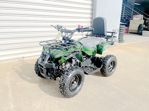 WILDFORCE49 49CC FARM QUAD BIKE ATV BUGGY KIDS 4 WHEELER HUASHENG 2-STROKE MJ MOTORGREEN
