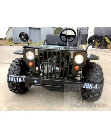2017 150cc Mini Willy Jeep Replica 2WD Semi Auto Golf Cart Twin Seat Kids Adults