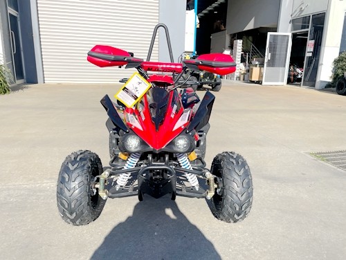 125CC ATV Sport Quad Dirt Bike 4 Wheel Buggy Go kart Rear Rack Semi Auto 3+1 Ranger red