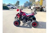 125CC ATV Sport Quad Dirt Bike 4 Wheel Buggy Go kart Rear Rack Semi Auto 3+1 Ranger red
