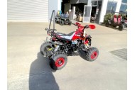 125CC ATV Sport Quad Dirt Bike 4 Wheel Buggy Go kart Rear Rack Semi Auto 3+1 Ranger red