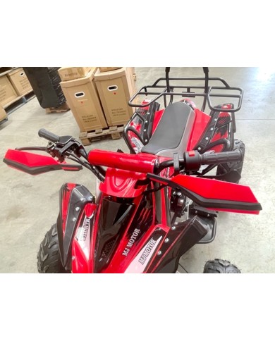 125CC ATV Sport Quad Dirt Bike 4 Wheel Buggy Go kart Rear Rack Semi Auto 3+1 Ranger red