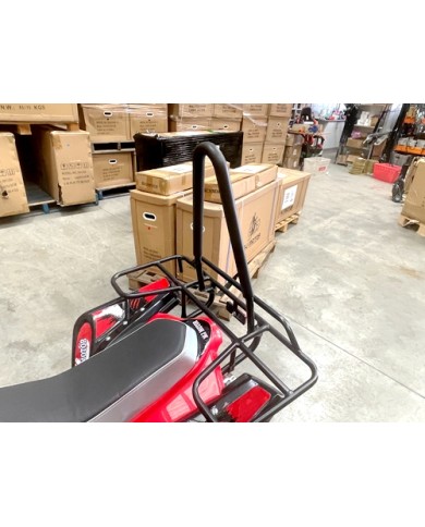 125CC ATV Sport Quad Dirt Bike 4 Wheel Buggy Go kart Rear Rack Semi Auto 3+1 Ranger red