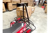 125CC ATV Sport Quad Dirt Bike 4 Wheel Buggy Go kart Rear Rack Semi Auto 3+1 Ranger red