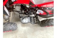 125CC ATV Sport Quad Dirt Bike 4 Wheel Buggy Go kart Rear Rack Semi Auto 3+1 Ranger red