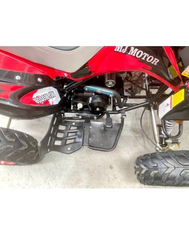 125CC ATV Sport Quad Dirt Bike 4 Wheel Buggy Go kart Rear Rack Semi Auto 3+1 Ranger red