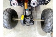 125CC ATV Sport Quad Dirt Bike 4 Wheel Buggy Go kart Rear Rack Semi Auto 3+1 Ranger red