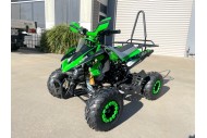 125CC ATV Sport Quad Dirt Bike 4 Wheel Buggy Go kart Rear Rack Semi Auto 3+1 RANGER GREEN