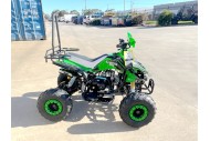 125CC ATV Sport Quad Dirt Bike 4 Wheel Buggy Go kart Rear Rack Semi Auto 3+1 RANGER GREEN