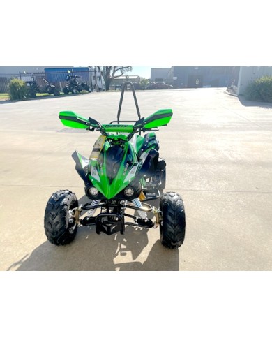 125CC ATV Sport Quad Dirt Bike 4 Wheel Buggy Go kart Rear Rack Semi Auto 3+1 RANGER GREEN