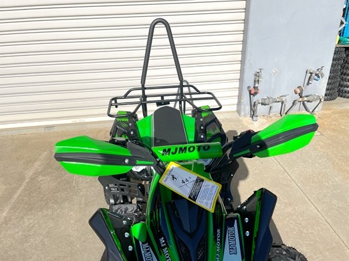 125CC ATV Sport Quad Dirt Bike 4 Wheel Buggy Go kart Rear Rack Semi Auto 3+1 RANGER GREEN