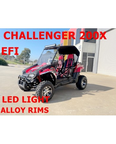 200CC UTV Challenger 200EX Dune Buggy Go kart Off Road 2 Seater Auto CVT EFI