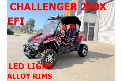 200CC UTV Challenger 200EX Dune Buggy Go kart Off Road 2 Seater Auto CVT EFI