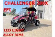 200CC UTV Challenger 200EX Dune Buggy Go kart Off Road 2 Seater Auto CVT EFI