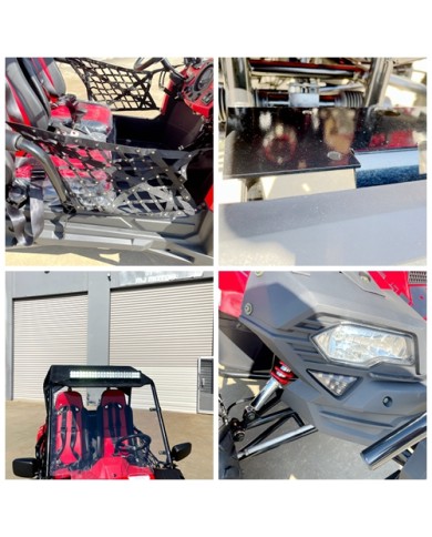 200CC UTV Challenger 200EX Dune Buggy Go kart Off Road 2 Seater Auto CVT EFI