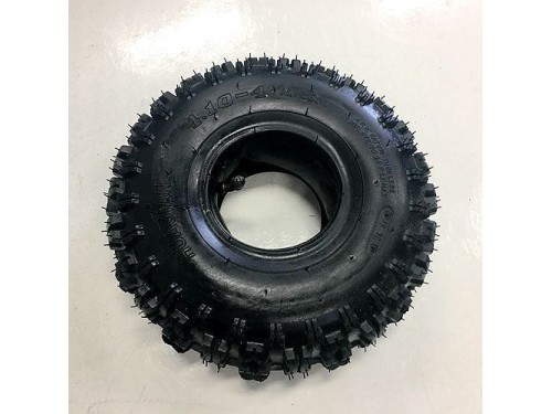3.50 / 4.10 - 4" inch Tyre Tire + Tube 47cc 49cc Mini Quad Dirt Bike ATV