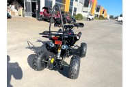 125CC ATV Sport Quad Dirt Bike 4 Wheel Buggy Go kart Rear Rack Semi Auto 3+1 Ranger Black