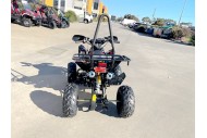 125CC ATV Sport Quad Dirt Bike 4 Wheel Buggy Go kart Rear Rack Semi Auto 3+1 Ranger Black
