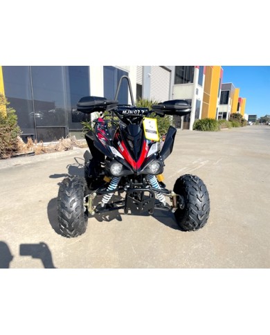 125CC ATV Sport Quad Dirt Bike 4 Wheel Buggy Go kart Rear Rack Semi Auto 3+1 Ranger Black