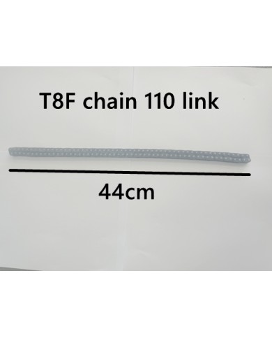 Black T8F 110 Links Drive Chain PIT Quad Dirt Bike Buggy Trike Kart 44cm