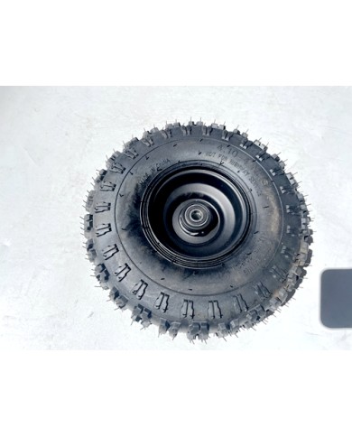 4.10- 4" 4 Inch Wheel Rim+Tyre Tire ESKY Mini Quad Bike ATV Buggy 12mm Bearings