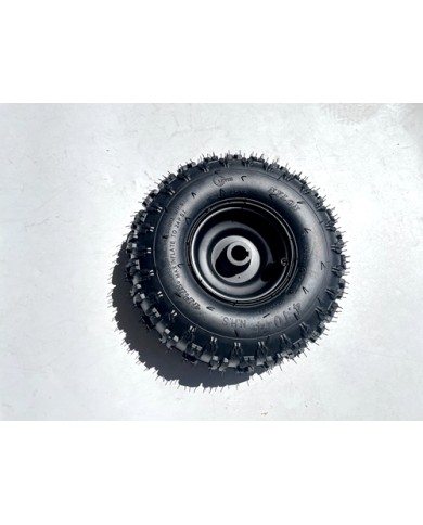 4.10- 4" 4 Inch Wheel Rim+Tyre Tire ESKY Mini Quad Bike ATV Buggy 15mm with 6mm keyway