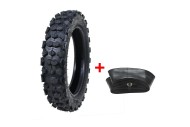 80/100-10 3.00-10 10 inch Tyre Tire +Inner Tube for Pit Dirt Bike CRF50 TTR