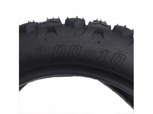80/100-10 3.00-10 10 inch Tyre Tire +Inner Tube for Pit Dirt Bike CRF50 TTR