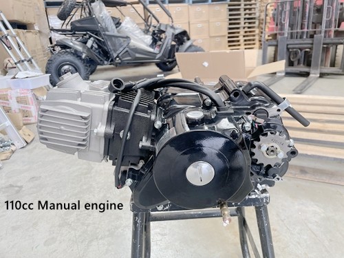 110CC E-START ENGINE 4 STROKE MANUAL BOTTOM STARTER MOTOR PIT DIRT BIKES QUAD ATV BUGGY KART KICK