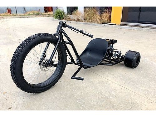 6.5HP MOTORISED DRIFT TRIKE HUFFY SLIDER FAT BOY GOKART DRIFTING FULL SIZE