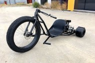 6.5HP MOTORISED DRIFT TRIKE HUFFY SLIDER FAT BOY GOKART DRIFTING FULL SIZE