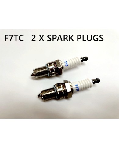 2 x F7TC Spark Plug GX110 GX120 GX140 GX160 GX200 GX270 LIFAN 5.5HP 6.5HP 9HP