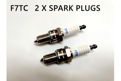 2 x F7TC Spark Plug GX110 GX120 GX140 GX160 GX200 GX270 LIFAN 5.5HP 6.5HP 9HP