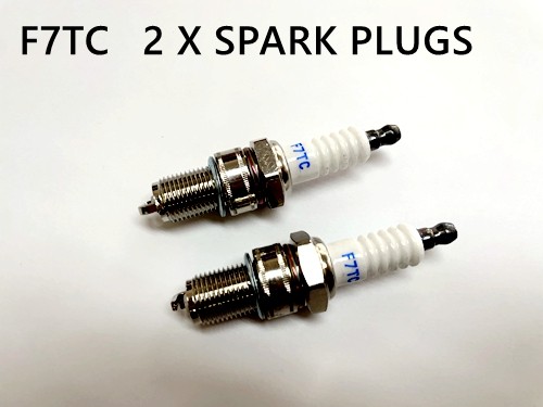 2 x F7TC Spark Plug GX110 GX120 GX140 GX160 GX200 GX270 LIFAN 5.5HP 6.5HP 9HP