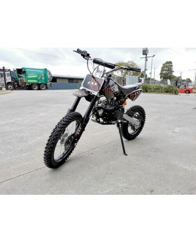 BIGFOOT 125CC PIT MOTOR DIRT BIKE TRAIL MOTOCROSS TERRAIN PRO KICK START BLACK