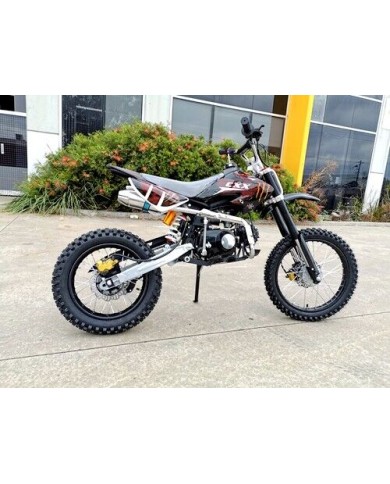 BIGFOOT 125CC PIT MOTOR DIRT BIKE TRAIL MOTOCROSS TERRAIN PRO KICK START BLACK