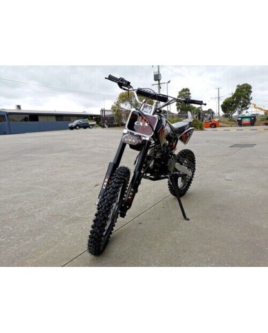 BIGFOOT 125CC PIT MOTOR DIRT BIKE TRAIL MOTOCROSS TERRAIN PRO KICK START BLACK