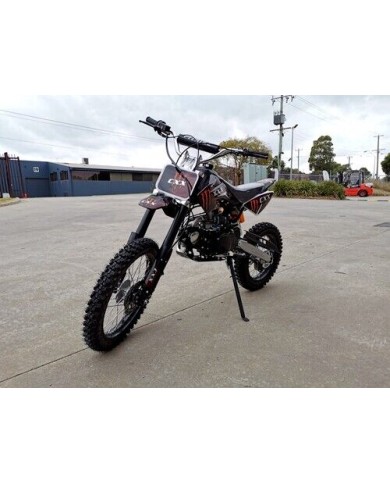 BIGFOOT 125CC PIT MOTOR DIRT BIKE TRAIL MOTOCROSS TERRAIN PRO KICK START BLACK