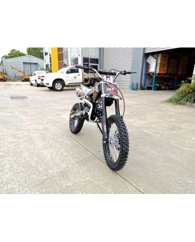 BIGFOOT 125CC PIT MOTOR DIRT BIKE TRAIL MOTOCROSS TERRAIN PRO KICK START BLACK