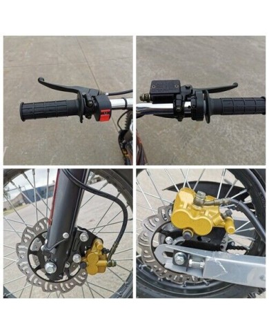 BIGFOOT 125CC PIT MOTOR DIRT BIKE TRAIL MOTOCROSS TERRAIN PRO KICK START BLACK