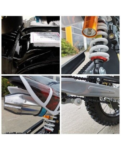 BIGFOOT 125CC PIT MOTOR DIRT BIKE TRAIL MOTOCROSS TERRAIN PRO KICK START BLACK