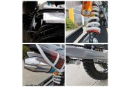 BIGFOOT 125CC PIT MOTOR DIRT BIKE TRAIL MOTOCROSS TERRAIN PRO KICK START BLACK