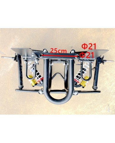 Go Kart front Frame with Suspensions Project 6.5hp 9hp Buggy Trike Drift Slider